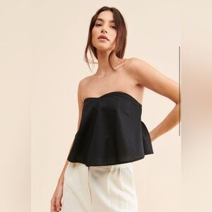 Free People Avery Strapless Top